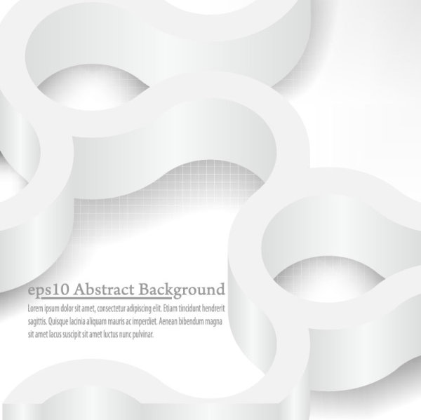 Trend stereo background 02 - vector material