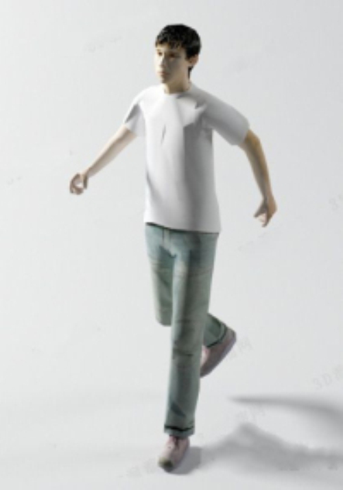 young men model