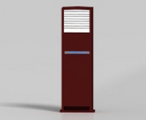 Stylish vertical air 3D models