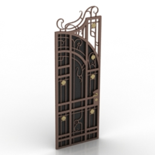 Model European pattern of the door  