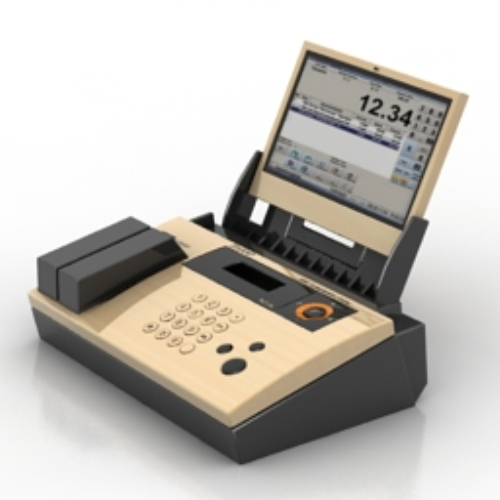 supermarket cash register model