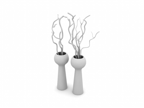 Decorative vase 3D model
