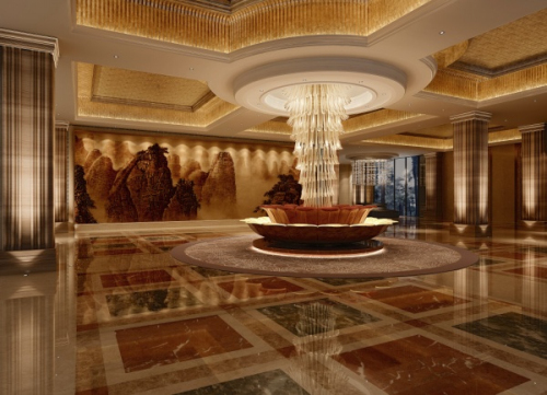 Magnificent hall 3d models